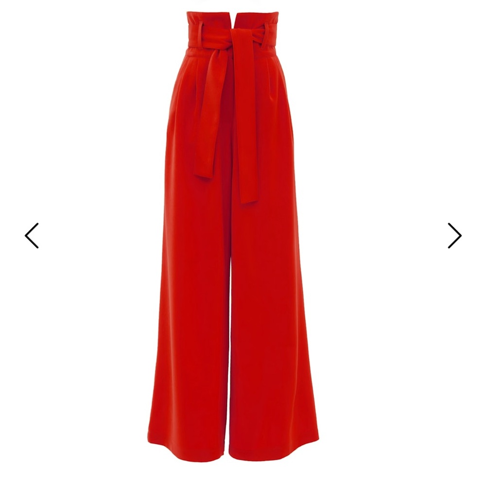 Julia Allert High-Waisted Wide-Leg Pants size XS